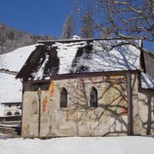 pieve di primiero chiesa di san martino inverno