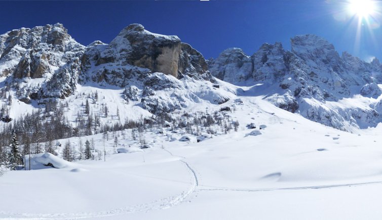 trentino val vanegia panorama val venegia inverno pale s martino