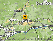 Mappa: Museo Palazzo della Magnifica Comunità di Fiemme