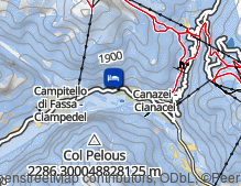 Mappa: Dolomiten Hotel Irma