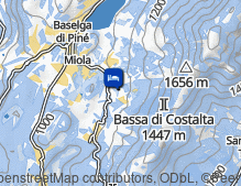 Mappa: Camping Canè in Fiore