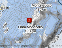 Map: Wanderung von Mezzocorona zur Kraun Alm