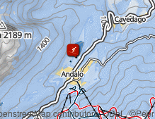 Mappa: centro fondo Andalo