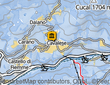 Mappa: Museo Palazzo della Magnifica Comunità di Fiemme