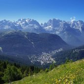 madonna di campiglio vista da pradalago fr