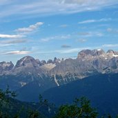 val nambrone gruppo brenta dal presanella