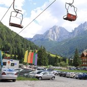 Val di Fassa Pozza di Fassa pera seggiovia vajolet