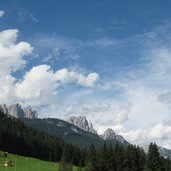 soraga panorama catinaccio e sasso piatto