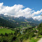 soraga panorama dolomiti