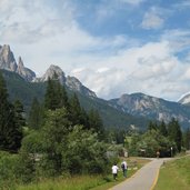 vigo di fassa pista ciclabile