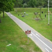 caderzone terme pista ciclabile parco giochi