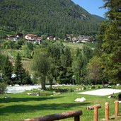 pista ciclabile val di sole presso caldes