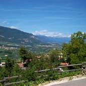 spormaggiore vista panoramica su val di non