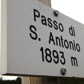 Trentino Passo di S Antonio Endlichangekommen PassodiS Antonio m