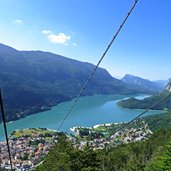 molveno e lago dalla funivia