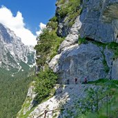 sentiero per rifugio croz altissimo