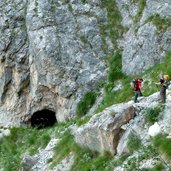 percorso valle delle seghe tunnel