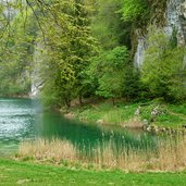 lago di lamar presso terlago