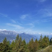 vista sul bondone dal finonchio