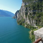 vista verso sud lago di garda ponale