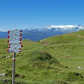 campiglio spinale segnavia dolomiti di brenta