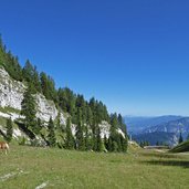 salita per rifugio dosso larici