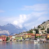 torbole vista dal lago di garda