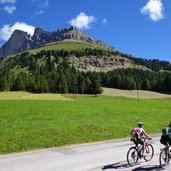 karerpass rosengarten radfahrer