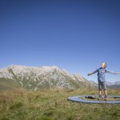 sentiero tematico geotrail passofeudo latemar valdifiemme trentino ph Modica 