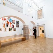 Casa d'Arte Futurista Depero Veduta della mostra Elogio di Rosetta Opere dalla Collezione Fedrizzi Ph Mart Giulia Lenzi 