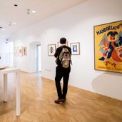 Casa d'Arte Futurista Depero Veduta della mostra Elogio di Rosetta Opere dalla Collezione Fedrizzi Ph Mart Giulia Lenzi 