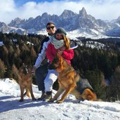 vista dal Passo Lusia delle Pale di San Martino