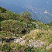 sentiero da monte zugna a passo buole