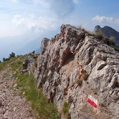 sentiero da monte zugna a passo buole