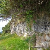 sentiero a passo della portela