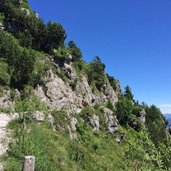 strada tremalzo sotto cima tuflungo