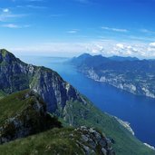 lago di garda da altissimo di nago