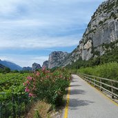 ciclabile a nord di arco