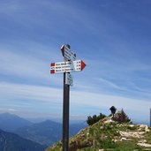 sentiero per monte cornetto