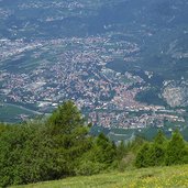 arco vista dal monte stivo