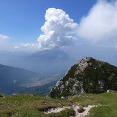 dal monte stivo vista su val di gresta con ronzo chienis