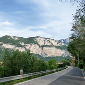 ciclabile a nord di trento