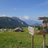 sentiero da ganischgeralm a passo feudo