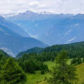 Val di Sole e Val di Rabbi dal Passo della Nana