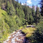 Torrente Ragaiolo punto di partenza