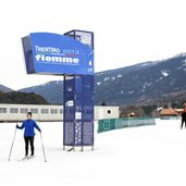 Val di fiemme Tesero sci di fondo