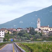 pista ciclabile vallagarina presso pilcante