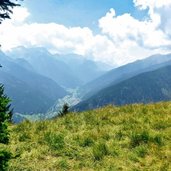 Vermiglio e Val di Sole viste dal laghetto