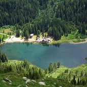 lago di nambino e rifugio