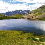 lago presso rifugio dorigoni